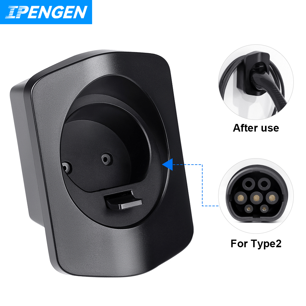 Car Cable Organizer - حامل شاحن للنوع 2 ، قابس