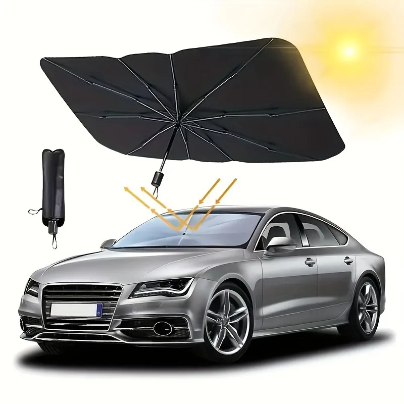 Windshield Sun Shade - واقي شمس للسيارة، مظلة لحماية النافذة
