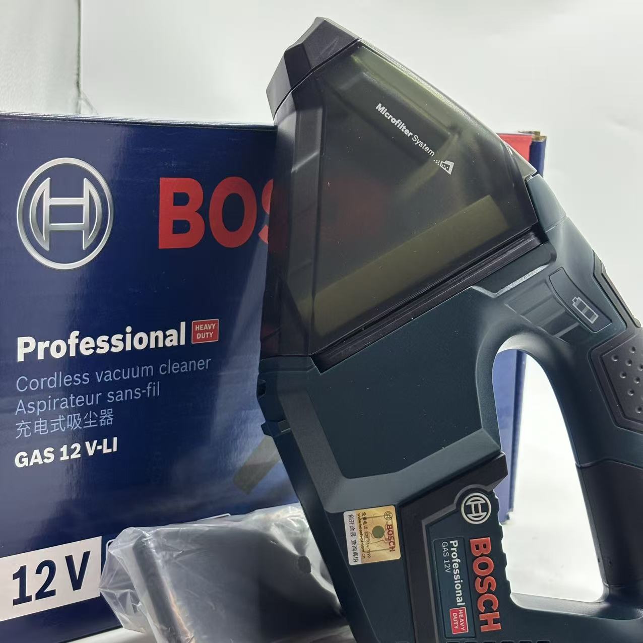 مكنسة بوش GAS 12V-LI الاحترافي - مراجعة Car Vacuum وسعره