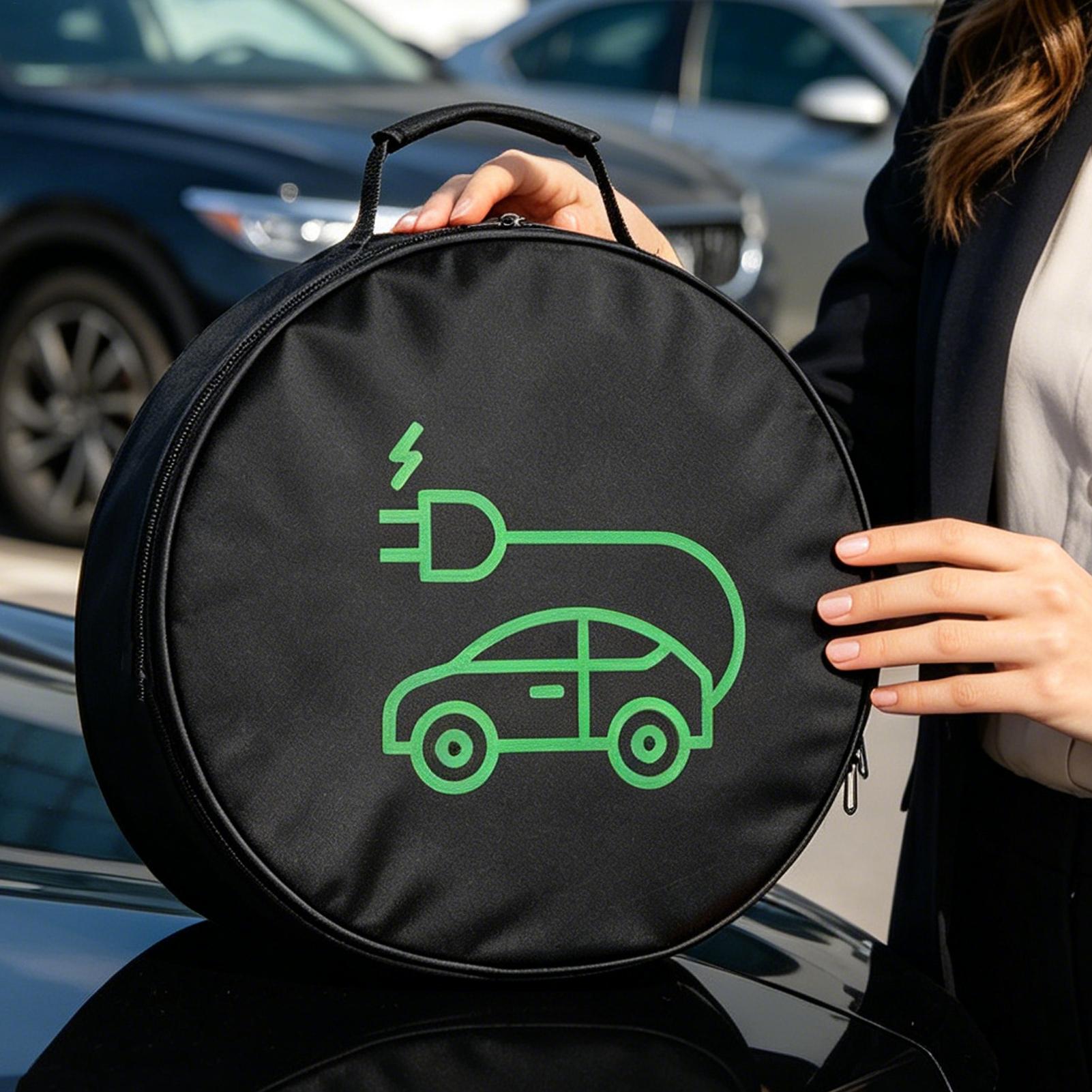 حقيبة تخزين كابل شحن السيارات  - مراجعة Car Cable Organizer وسعره