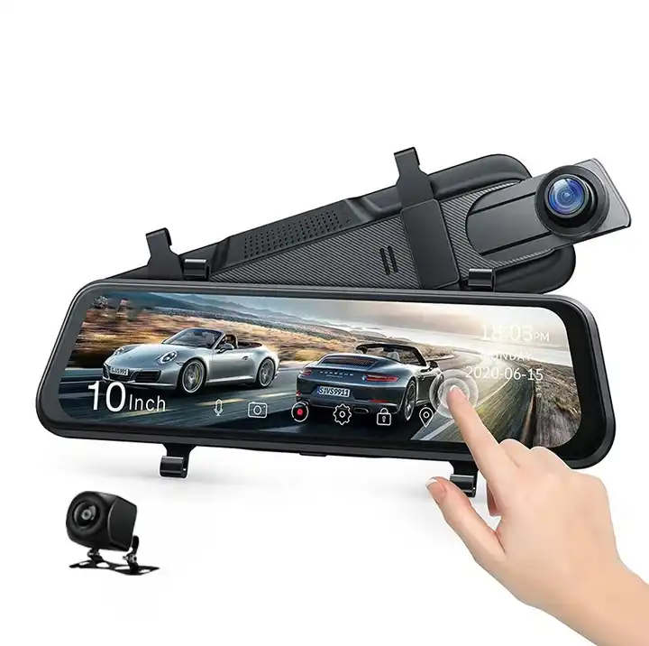كاميرا مرآة للسيارة 10 بوصات م - مراجعة Car Mirror وسعره