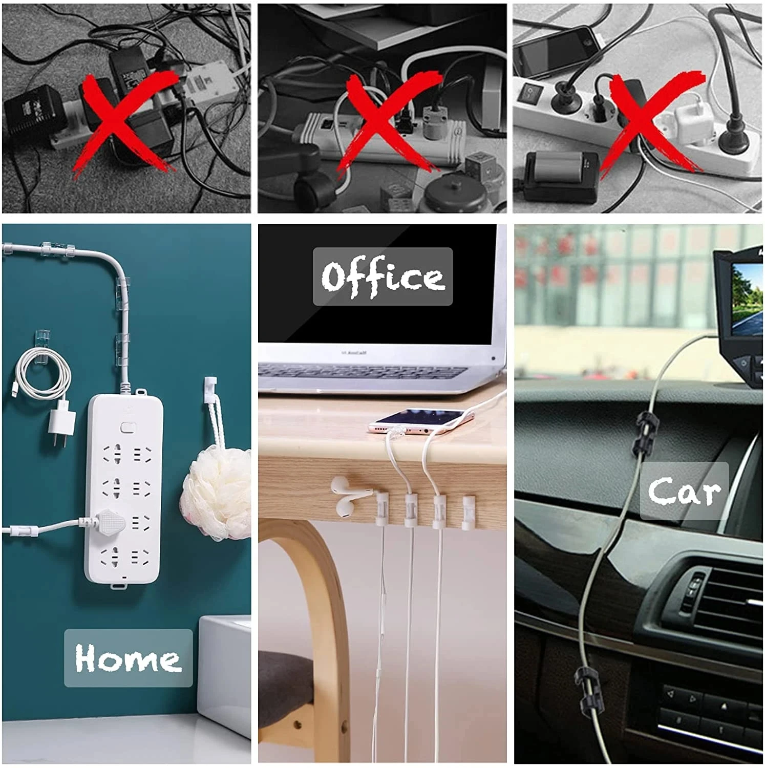 منظم مشابك الكابلات، حامل أسلا - مراجعة Car Cable Organizer وسعره