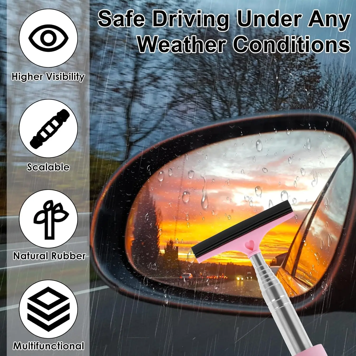 ممسحة زجاج السيارة الخلفية قاب - مراجعة Car Wiper وسعره