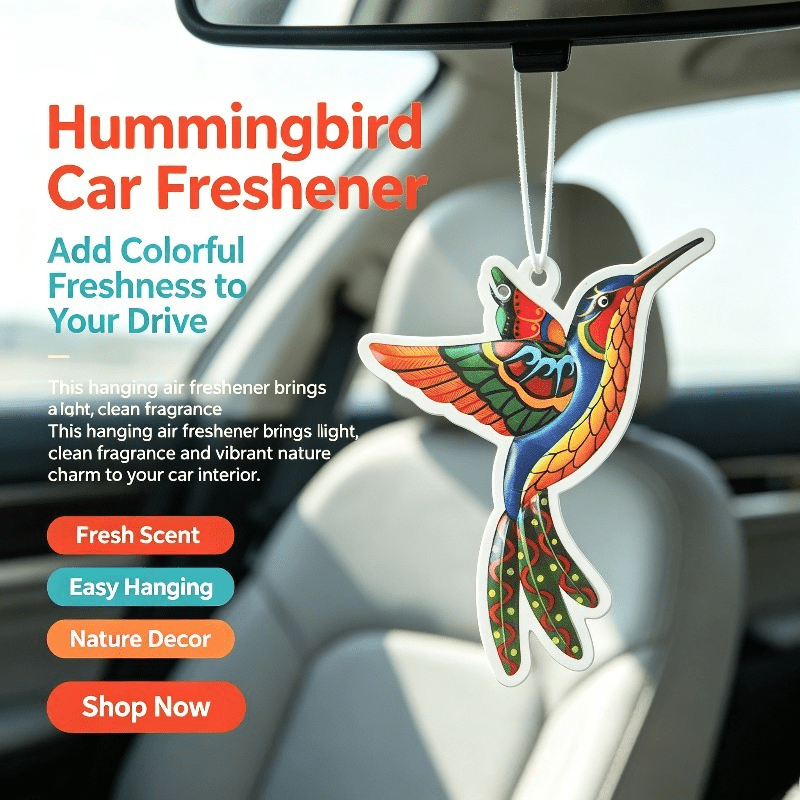 معطر هواء للسيارة على شكل طائر - مراجعة Car Air Freshener وسعره